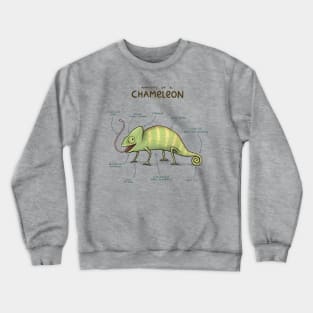 Anatomy of a Chameleon Crewneck Sweatshirt